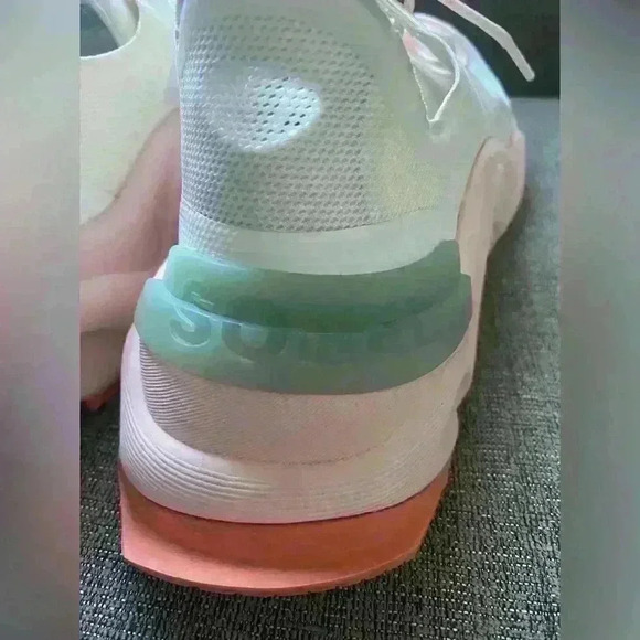 Sorel KINETIC RNEGD FLOAT Sneakers Women's Shoes Size 9.5 CHALK / ERASER PINK - Picture 2 of 10